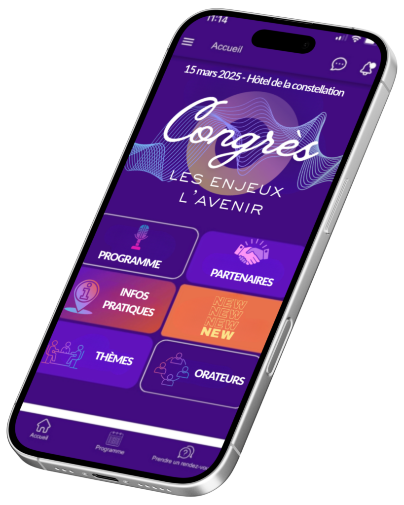 Application téléphonique événementielle Spartacom​
